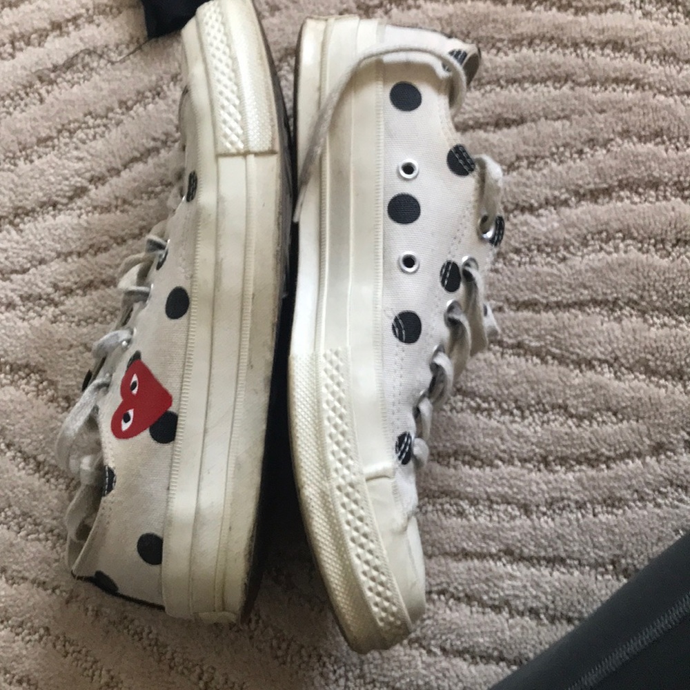 💕Commo Des Garnias Shoes “Converse Play”